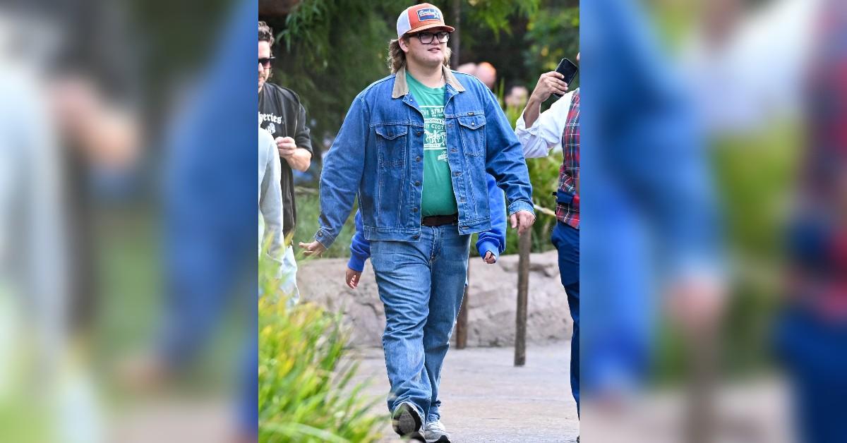 Image of Zuma Rossdale spent the day at Disneyland.
