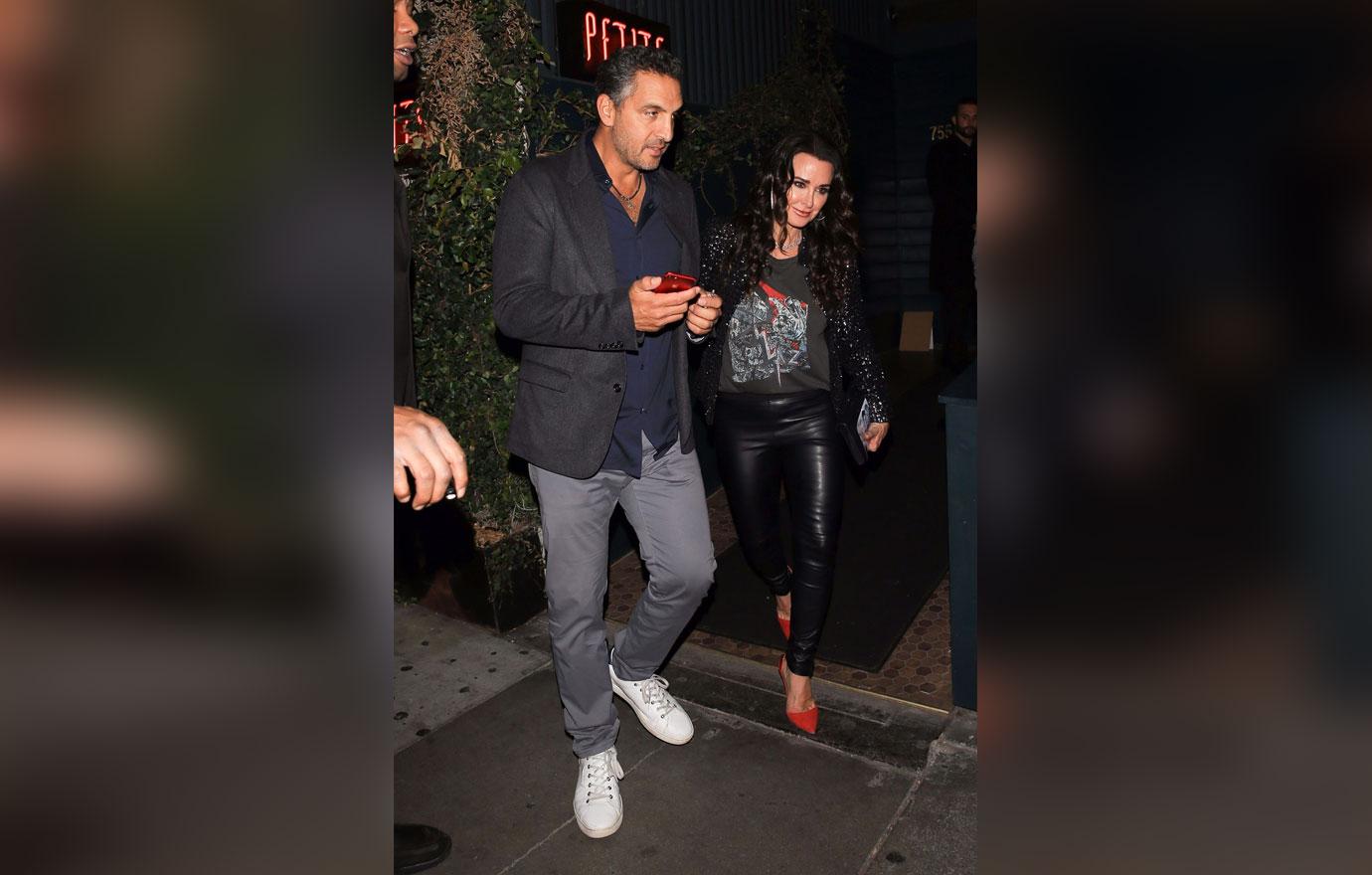 Kyle Richards exits Kendall&#8217;s 22nd birthday bash