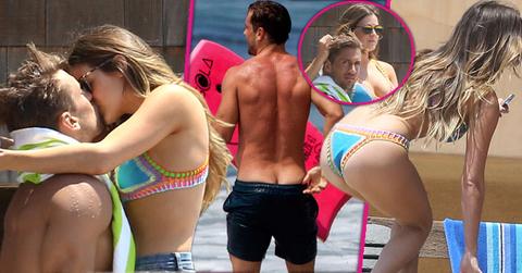 bachelorette jojo fletcher bikini jordan rodgers shirtless pda