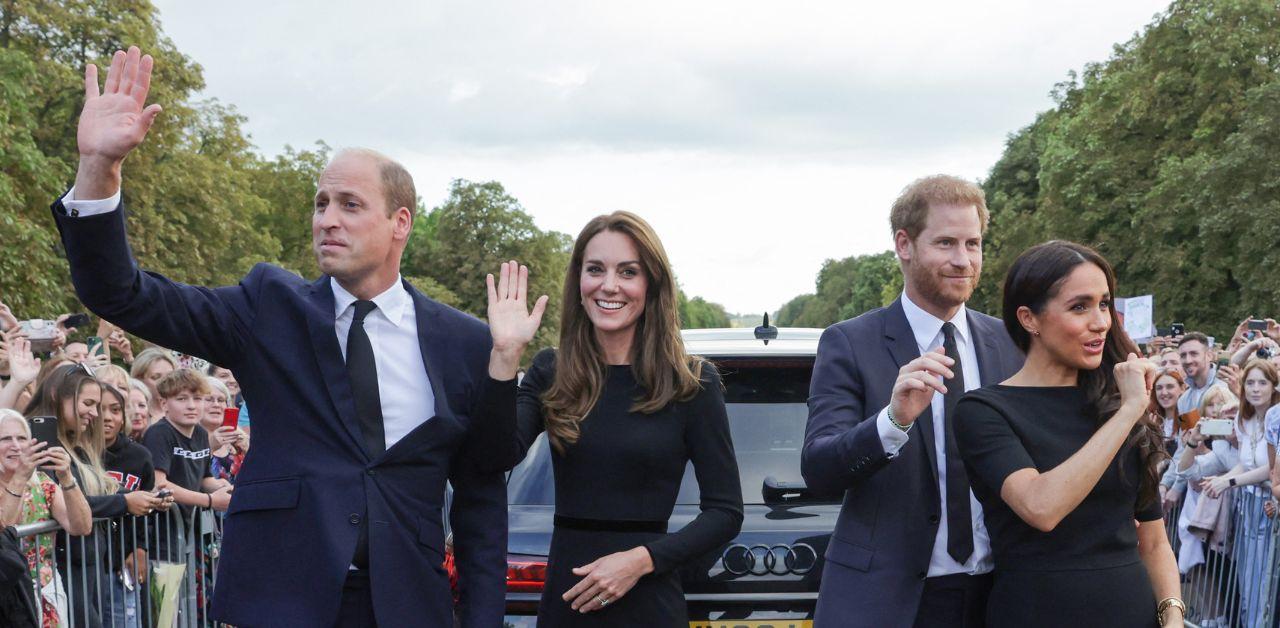 prince william insisted participating walkabout with prince harry meghan markle