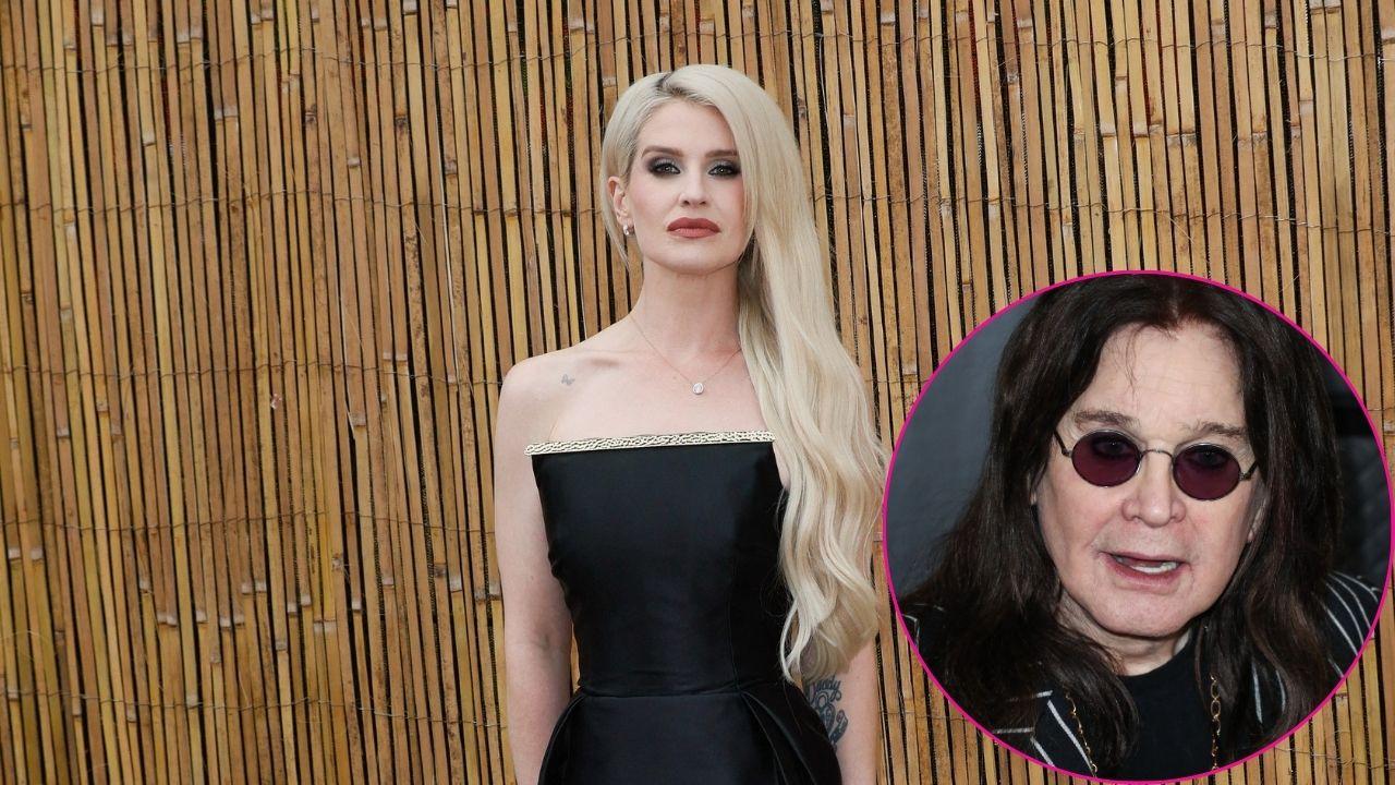 Split photo of Kelly and Ozzy Osbourne.