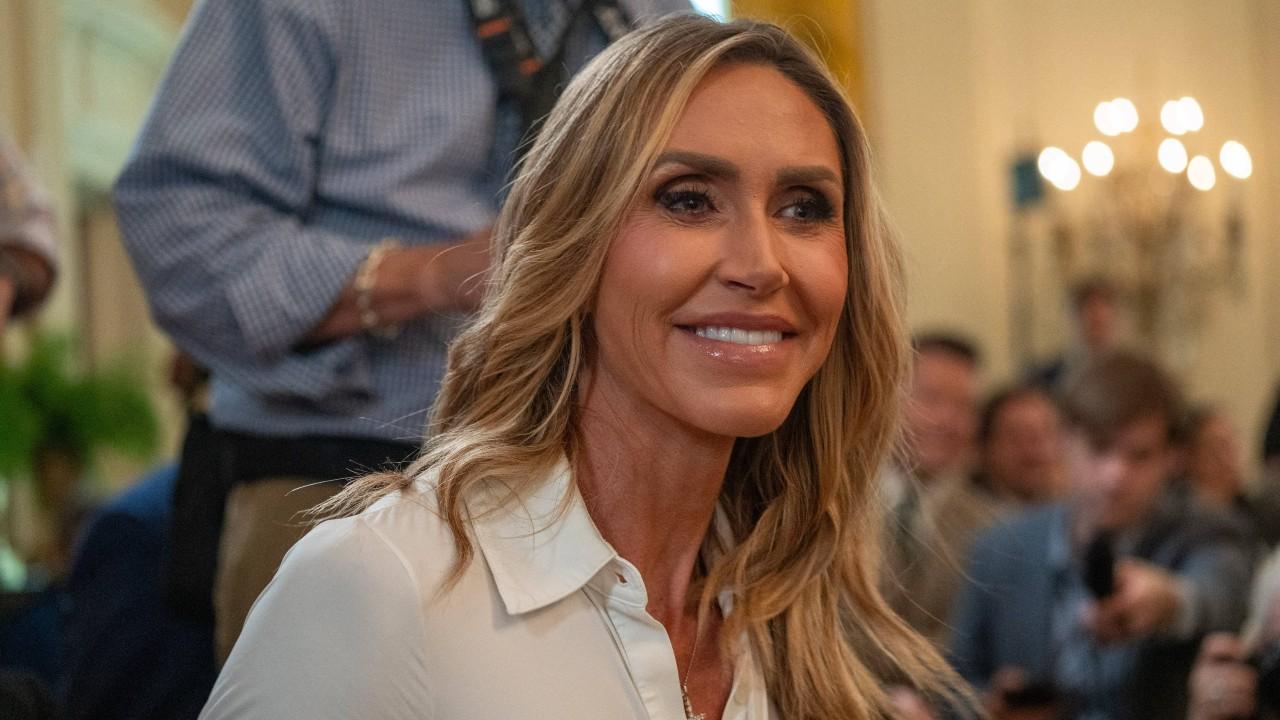 Image of Lara Trump is encouraging women to lift weights, saying muscle can help ‘fill out’ sagging skin.