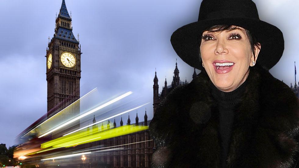 Kris Jenner London Vacation