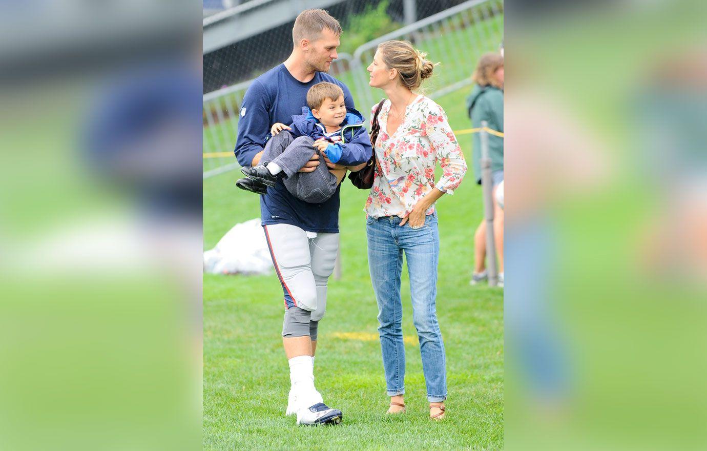 Gisele Bündchen Reveals Son Ben Wears No. 12 Jersey Like Dad Tom