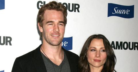 Photo of James Van Der Beek and Heather McComb