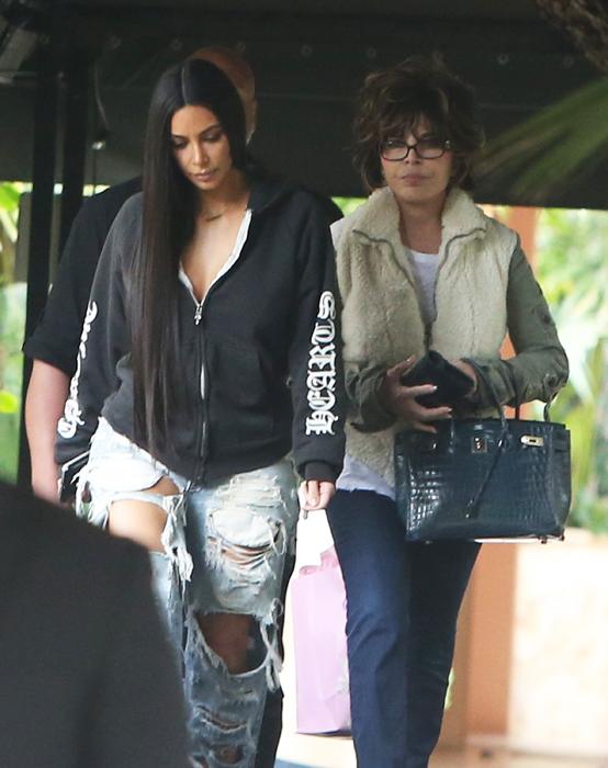 Kim Kardashian Out And About In Bel Air