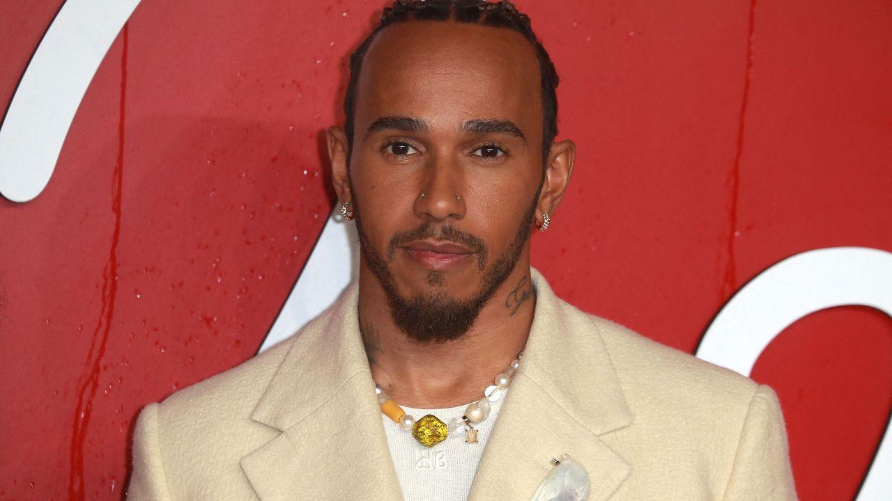 image of Lewis started dating Kim earlier this year.