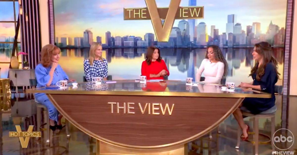 the view alyssa farah griffin cuts off joy behar joe biden hiding mental capacity watch
