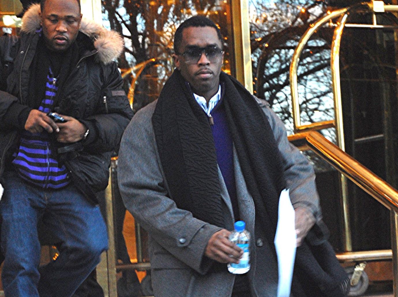 sean diddy combs donald trump infamous parties dancer sleep guests