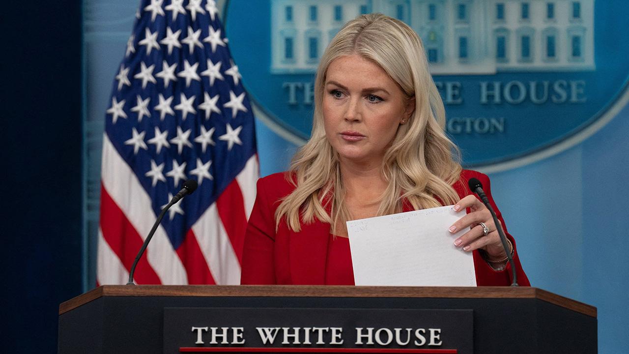 Image of Karoline Leavitt said Donald Trump was 'the best boss.'