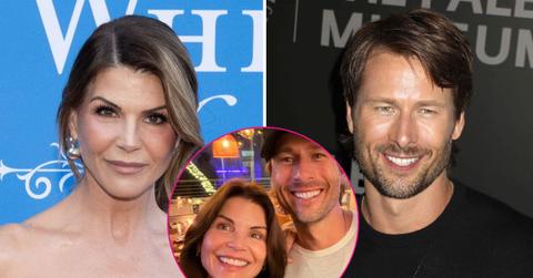 lori loughlin stuns at glen powell birthday