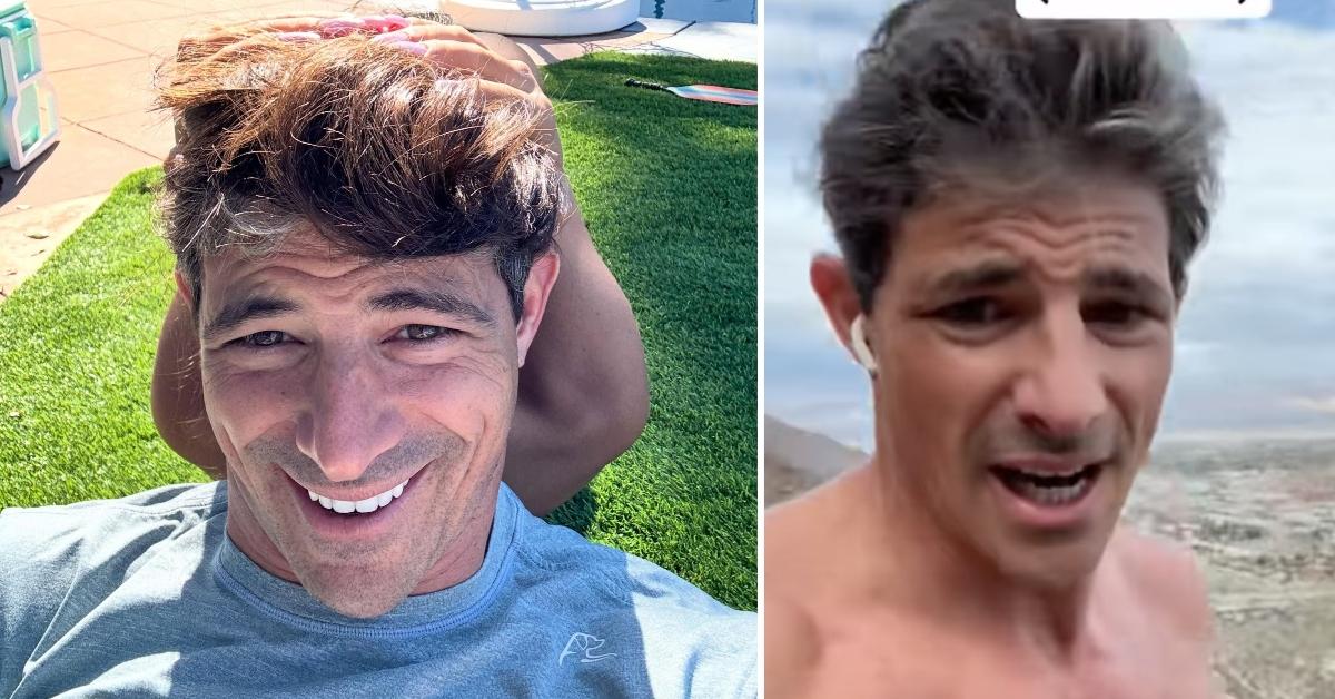 Tqo photos of Matt Gutman