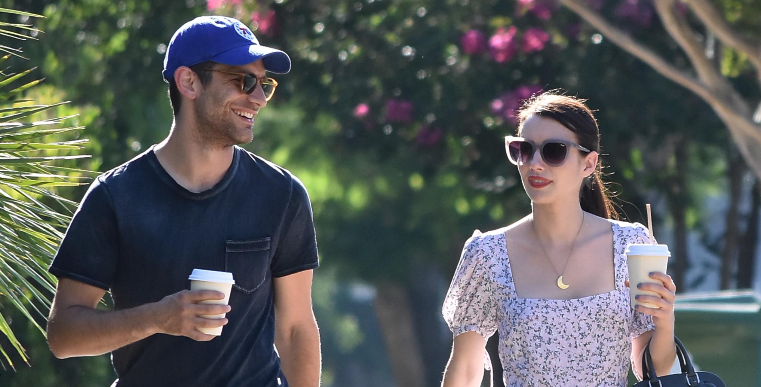 //Emma Roberts BF LA