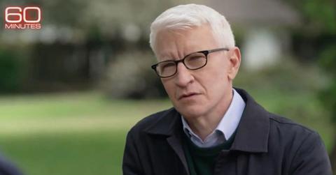 Photo of Anderso Cooper in South Africa