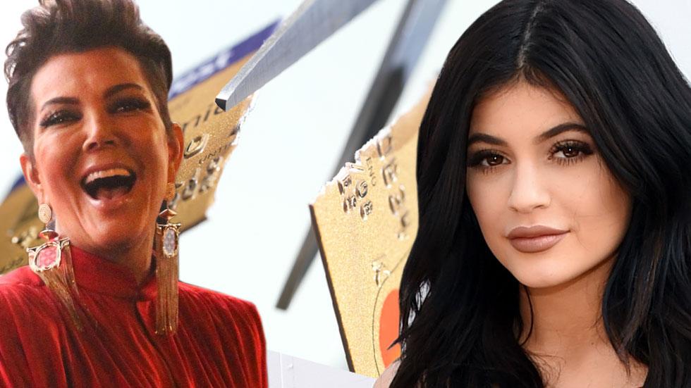 Kylie jenner kris jenner cut her off financially