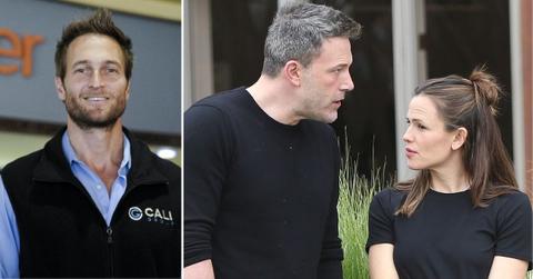 Composite photo of John Miller, Ben Affleck and Jennifer Garner.