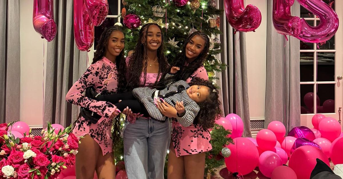 sean diddy combs twins jessie dlila celebrate th birthday photos