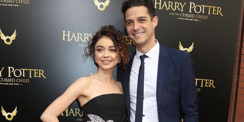 Wells Adams Sarah Hyland anniversary