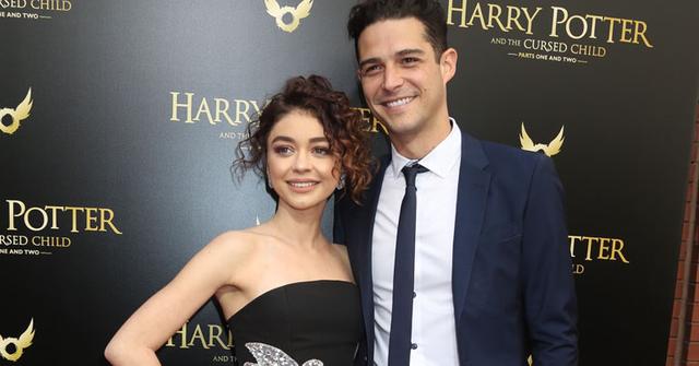 Wells Adams Sarah Hyland anniversary