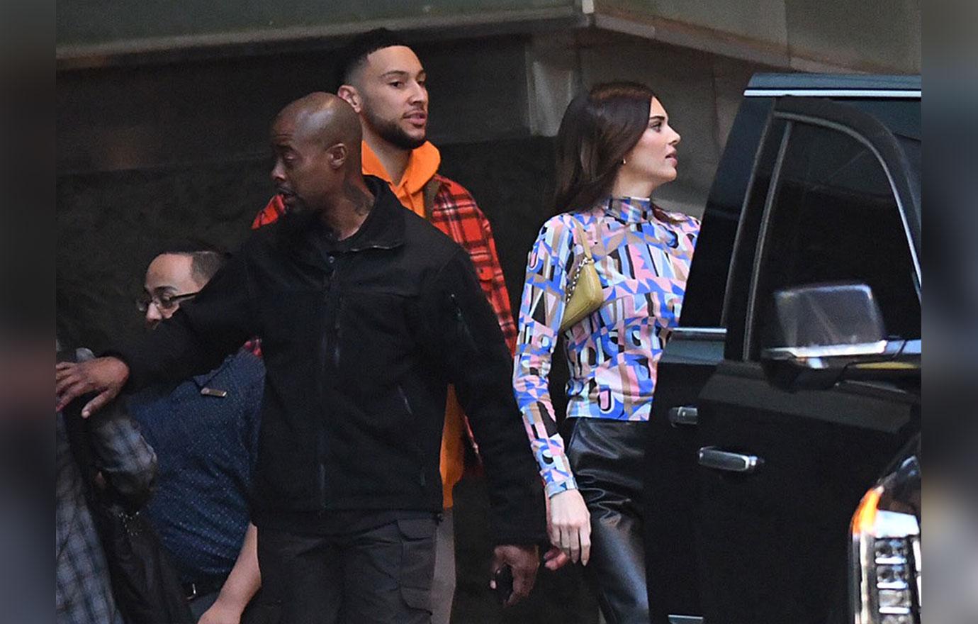 Kendall Jenner & Ben Simmons Attend The Super Bowl Together