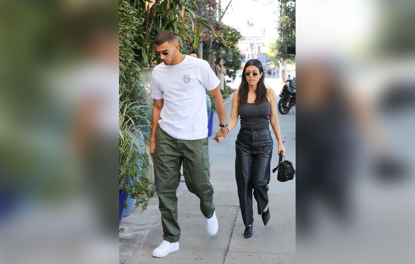 Kourtney Kardashian Younes Bendjima PDA