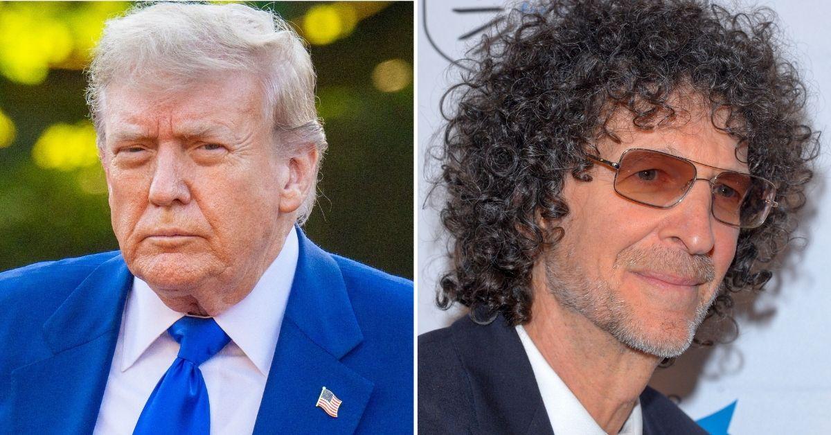photo of Donald Trump and Howard Stern