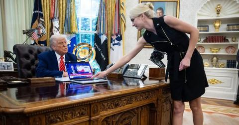 Photo of Donald Trump & Natalie Harp