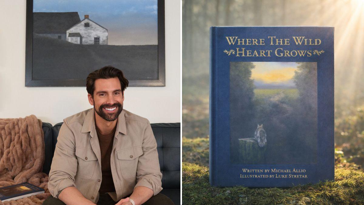pic of Michael Allio; his book.