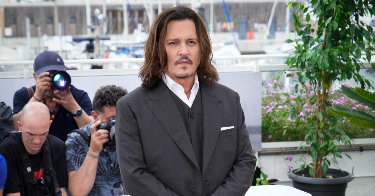 Photo of Johnny Depp. 