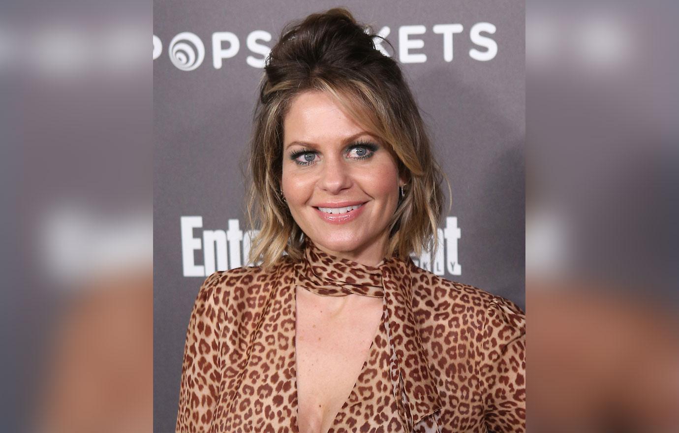 Candace Cameron Bure Shows Off Cleavage At SAG Awards After Party