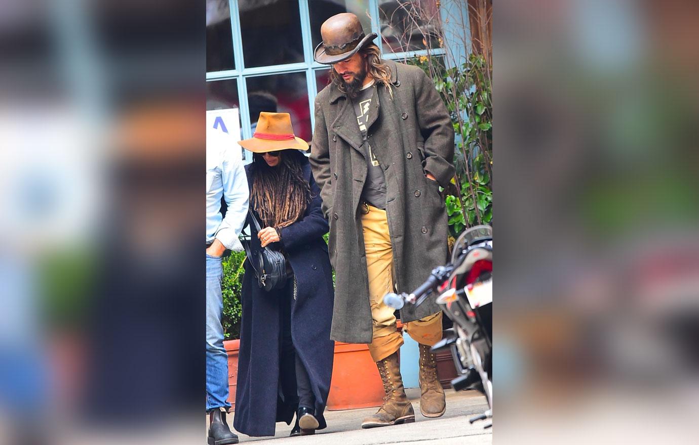 Jason momoa Lisa Bonet lunch