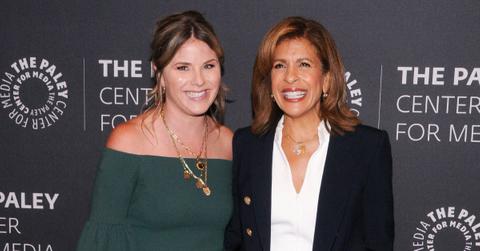 Photo of Jenna Bush Hager and Hoda Kotb.