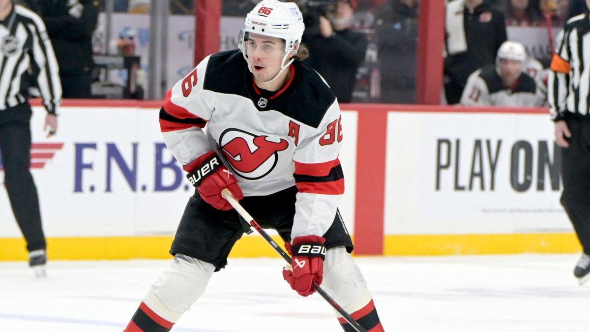 who is jack hughes us men hockey team star