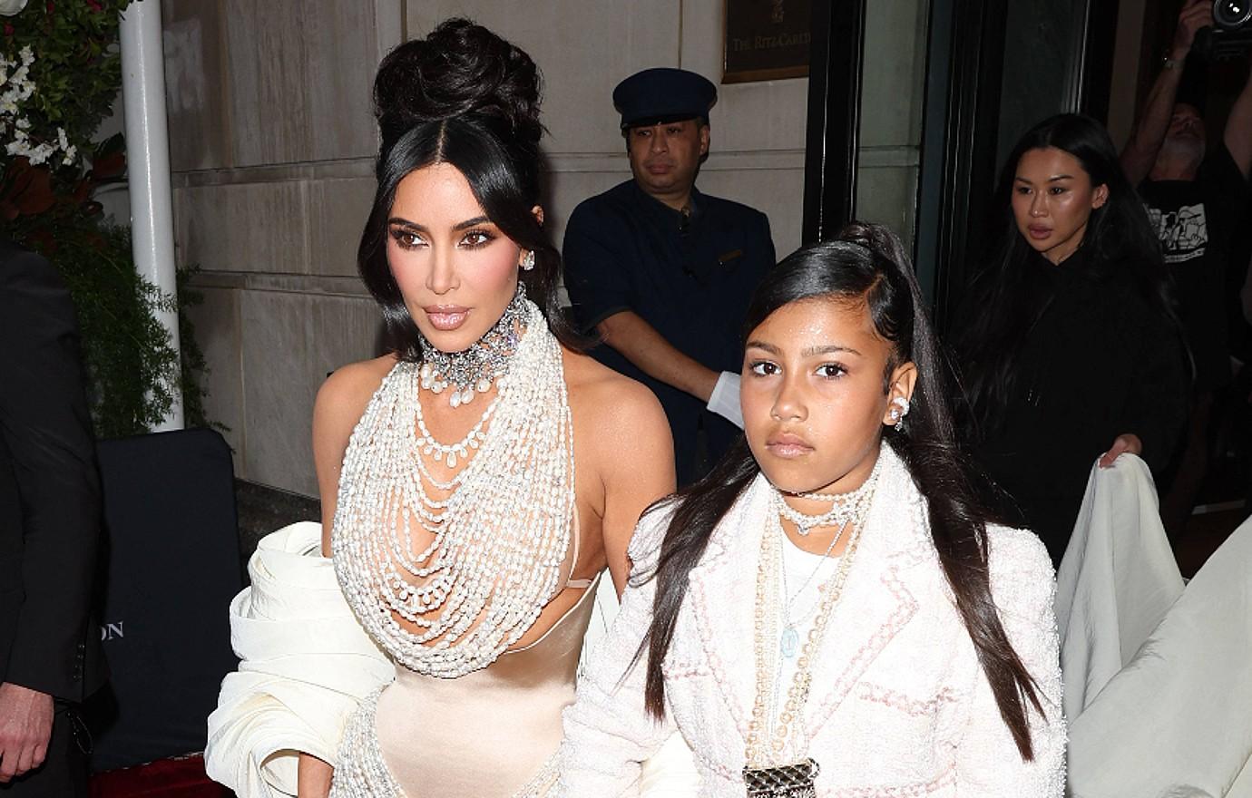 North West Exposes Mom Kim Kardashian's Wrinkles in Latest TikTok ...