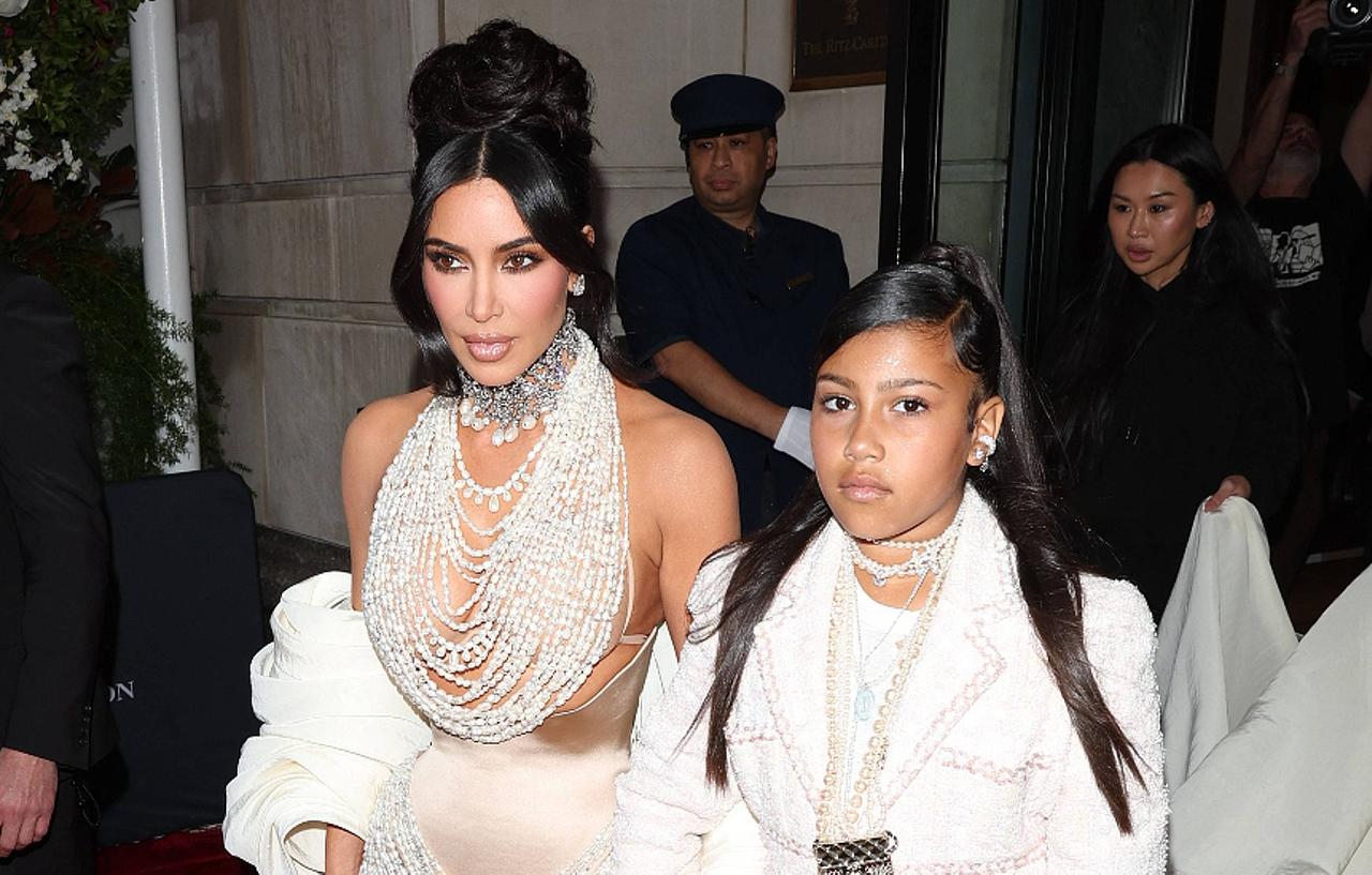 North West Exposes Mom Kim Kardashian's Wrinkles In Recent TikTok