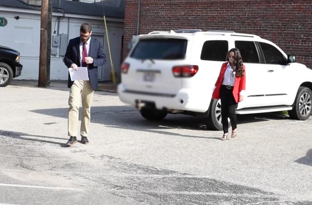 David Eason and Jenelle Evans head to court for their custody hearing.