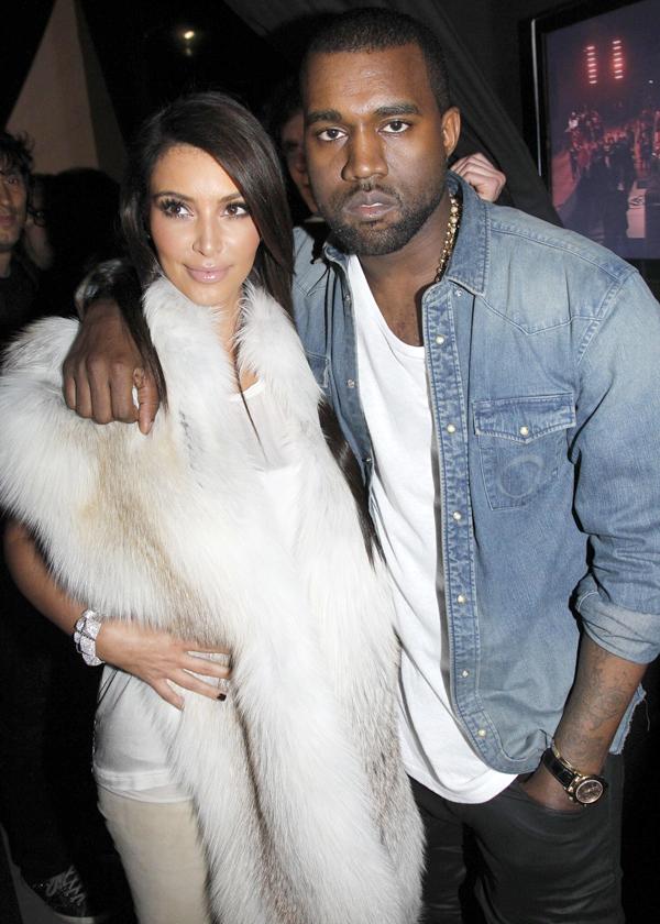 Kim Kardashian Kanye West 10