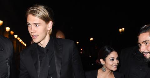 Vanessa Hudgens and Austin Butler seen at the VIP Room in Paris