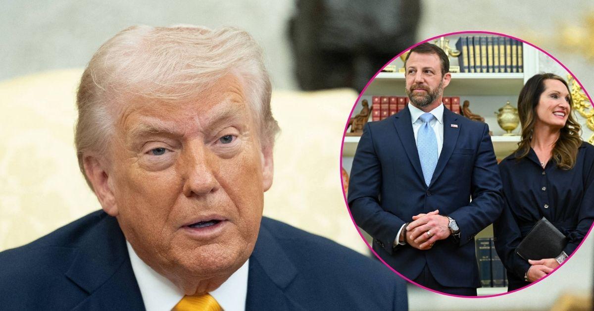 Donald Trump Drools Over New DHS Secretary's Wife, Says She Looks '22 Years Old' in Weird Interaction