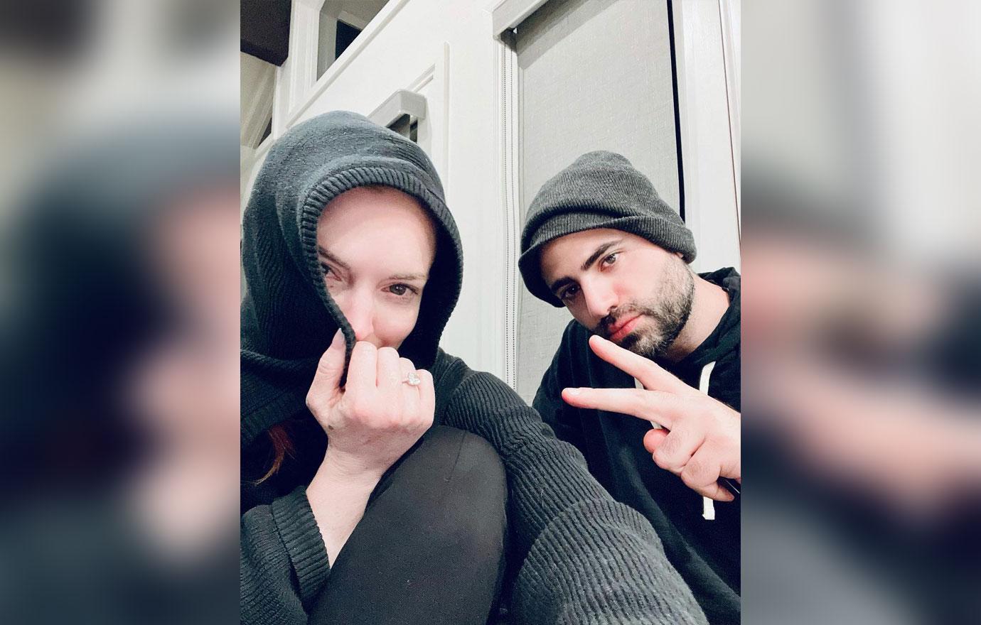 lindsay lohan posts year end recap featuring multiple photos of fiance bader shammas