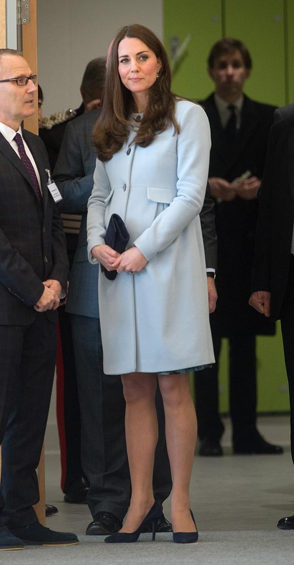 The Duchess of Cambridge opens the Kensignton Leisure Centre in London