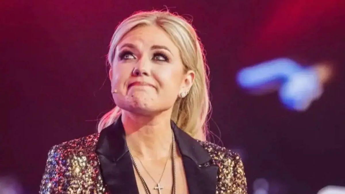 image of Erika Kirk has faced intense public scrutiny for her behavior since Charlie's passing. 