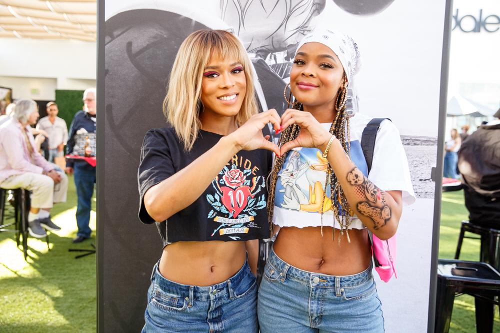 Serayah celebrates KIEHL’S 10-year anniversary of Liferide for amfAR To Benefit HIV/AIDS Research at Westfield Century City.