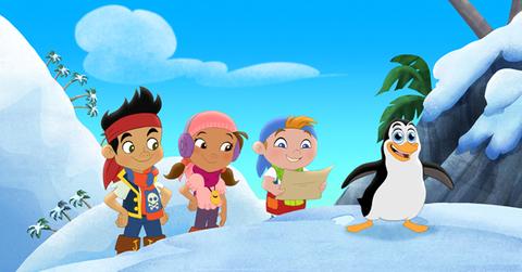JAKE, IZZY, CUBBY, PERCY THE PENGUIN