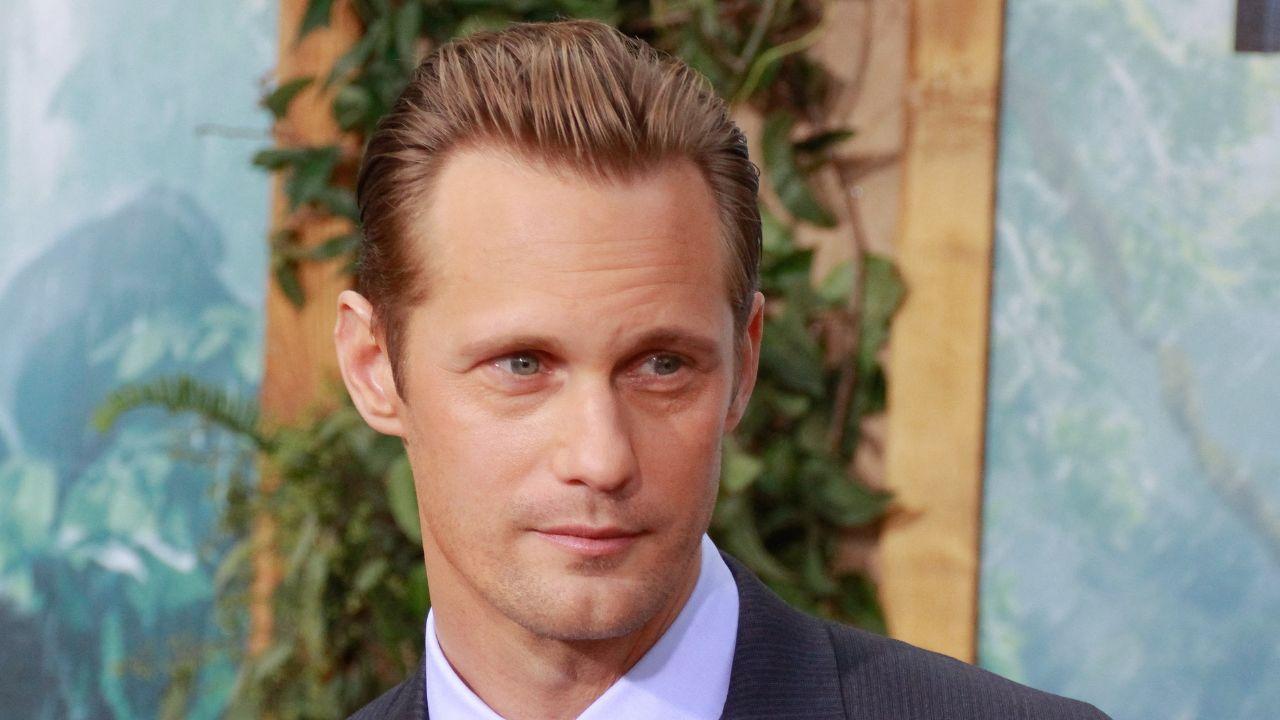 image of Alexander Skarsgård portrayed Ray, a leather-clad biker who enters a BDSM relationship.