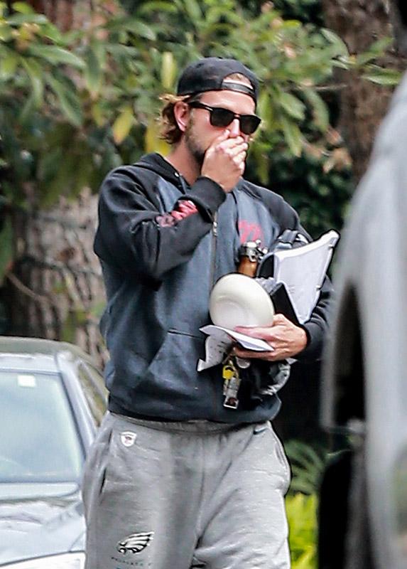 Exclusive&#8230; Bradley Cooper Leaves The Gym After Working Out