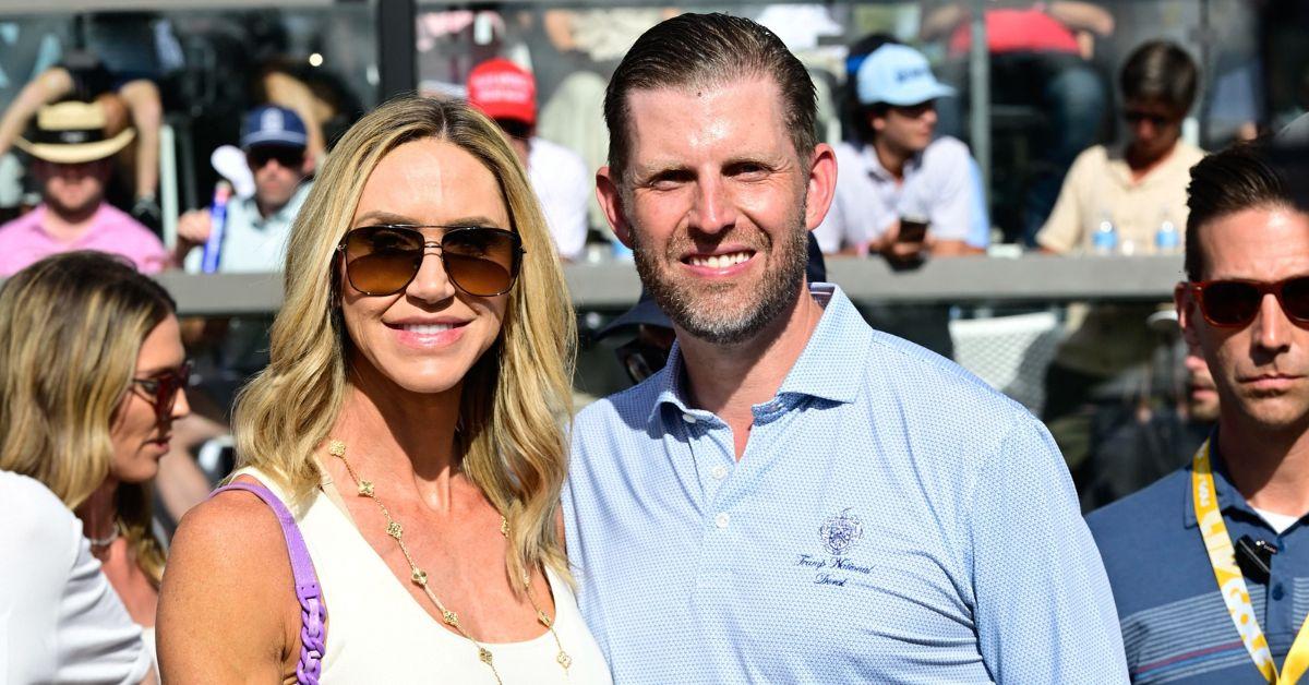 image of Eric and Lara Trump have been married since 2014.