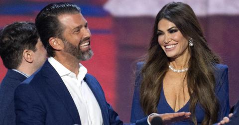 Photo of Donald Trump Jr. and Kimberly Guilfoyle.