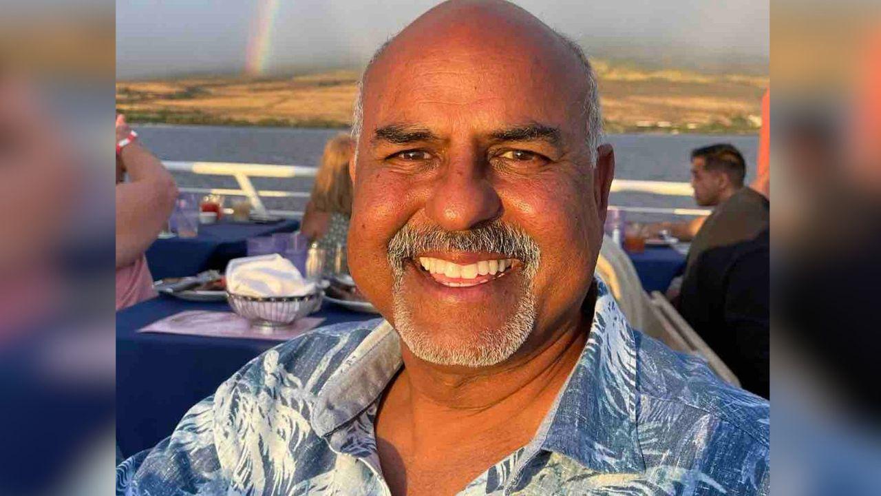 Image of Stanley Isaacs was reportedly flung into the air from the force of the collision.