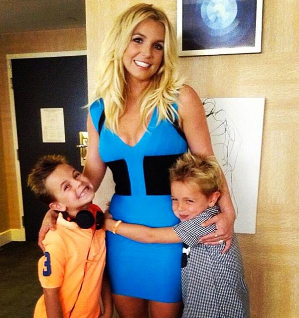 Britney spears sons preston jaden